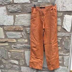 MaxMara Weekend Burnt Orange Pants Trousers
